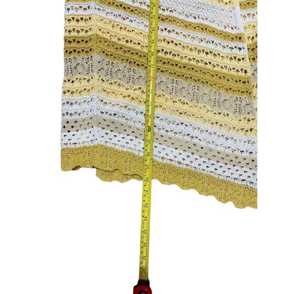 Jonathan Simkhai S Midi Dress Wrap Macrame Halter Crochet Designer Luxury Boho - Picture 11 of 12